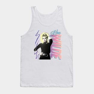 Kim Wilde Retro 80s Aesthetic Design Tank Top